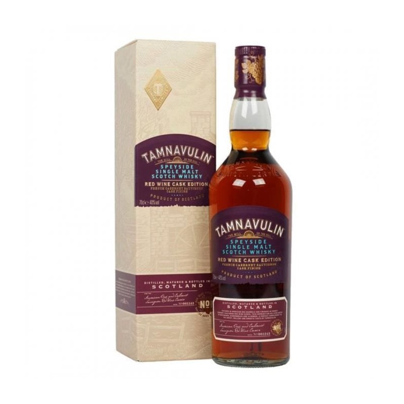 Tamnavulin - Red Wine Cask Edition - Cabernet-Sauvignon - Single Malt