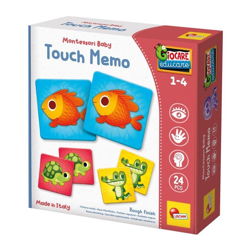 Jouer Apprendre Baby Memo Pieces Sensitives - Jeu de mémoire - LISCIA