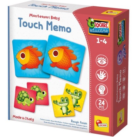 Jouer Apprendre Baby Memo Pieces Sensitives - Jeu de mémoire - LISCIA
