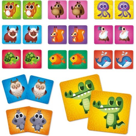 Jouer Apprendre Baby Memo Pieces Sensitives - Jeu de mémoire - LISCIANI - Toucher et observation