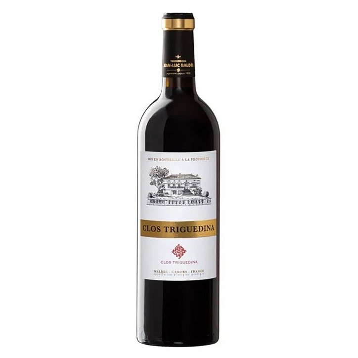 Clos Triguedina Cuvée Château 2020 - AOC Cahors - Vin rouge de Sud-Ouest - 75cl