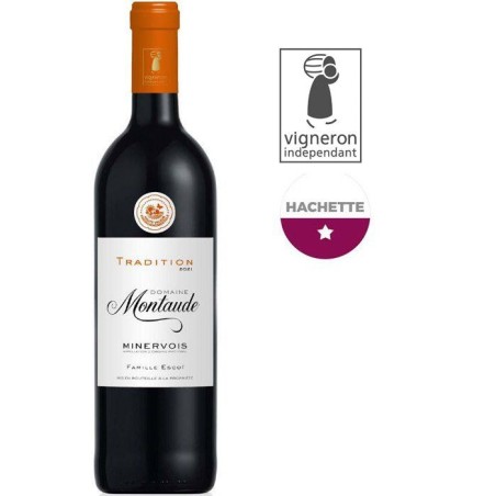 Domaine Montaude Tradition 2021 Minervois - Vin rouge de Languedoc