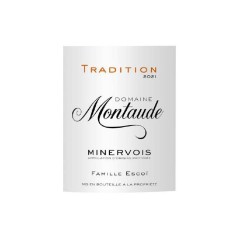 Domaine Montaude Tradition 2021 Minervois - Vin rouge de Languedoc