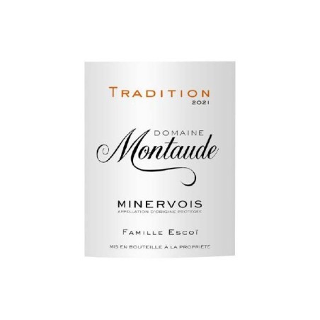 Domaine Montaude Tradition 2021 Minervois - Vin rouge de Languedoc