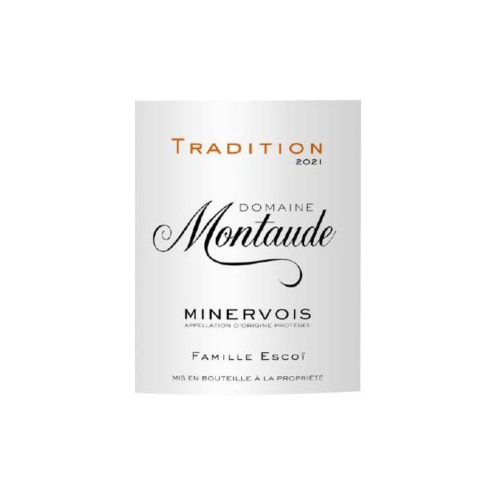Domaine Montaude Tradition 2021 Minervois - Vin rouge de Languedoc