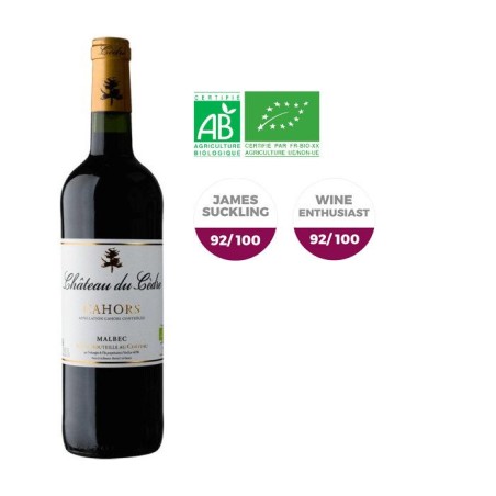 Château du Cedre 2022 - AOC Cahors - Vin rouge du Sud-Ouest - 75cl