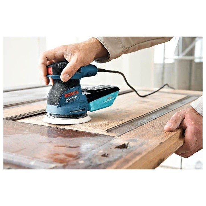 Ponceuse excentrique Bosch Professional GEX 125-1 AE Microfiltre - 0601387500 Ponceuse excentrique Bosch Professional GEX 125-1 AE Microfiltre - 0601387500