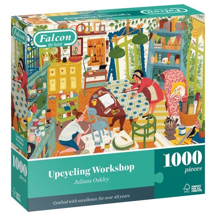 Puzzle - JUMBO - FALCON - Upcycling Workshop - 1000 pieces - Des 12 ans
