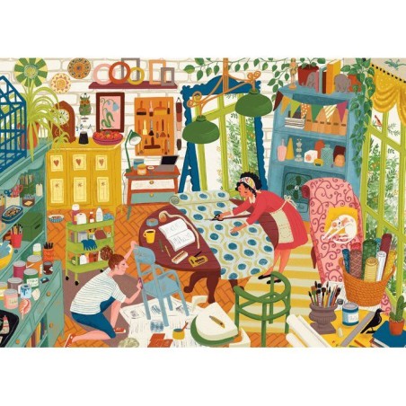 Puzzle - JUMBO - FALCON - Upcycling Workshop - 1000 pieces - Des 12 ans