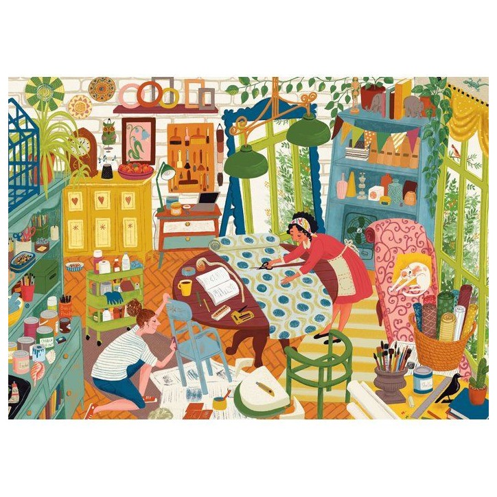 Puzzle - JUMBO - FALCON - Upcycling Workshop - 1000 pieces - Des 12 ans