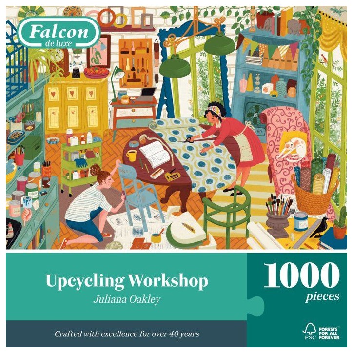 Puzzle - JUMBO - FALCON - Upcycling Workshop - 1000 pieces - Des 12 ans