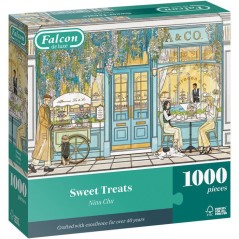 Puzzle - JUMBO - FALCON - Sweet treats - 1000 pieces - Des 12 ans
