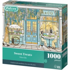 Puzzle - JUMBO - FALCON - Sweet treats - 1000 pieces - Des 12 ans