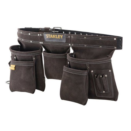 Ceinture porte-outils cuir - marron