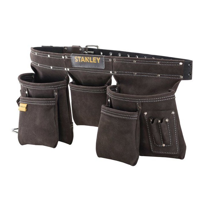 Ceinture porte-outils cuir - marron