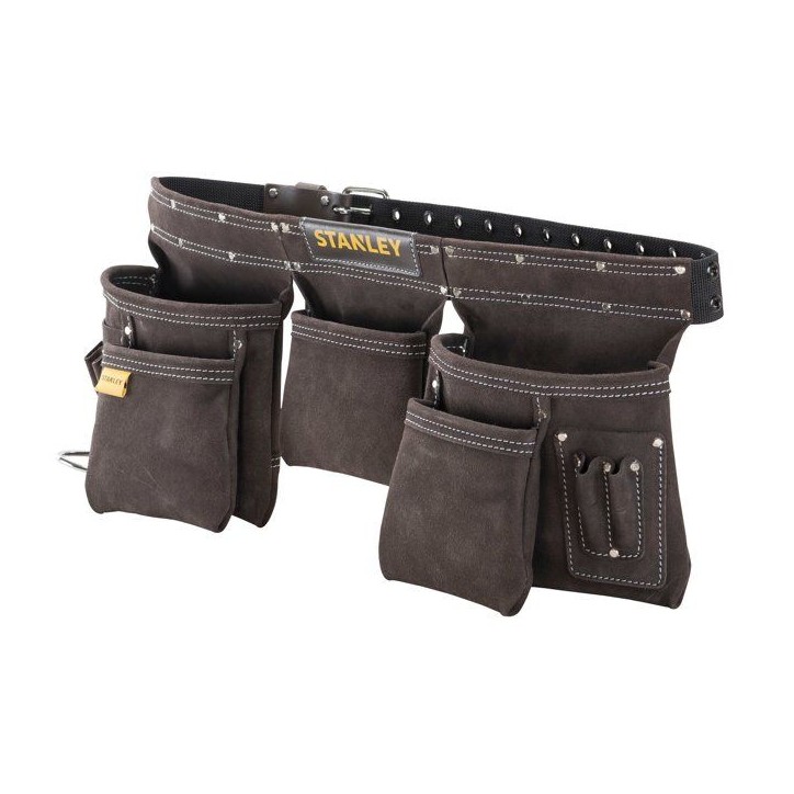 Ceinture porte-outils cuir - marron
