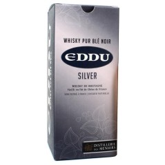 Eddu Silver Whisky Breton avec étui - France - 43% 70cl
