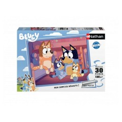 Puzzle 30 p - l'heure de dormir / bluey