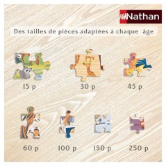 Puzzle 45 p - apres-midi en famille / bluey