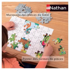 Puzzle 45 p - apres-midi en famille / bluey