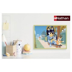 Puzzle 45 p - apres-midi en famille / bluey