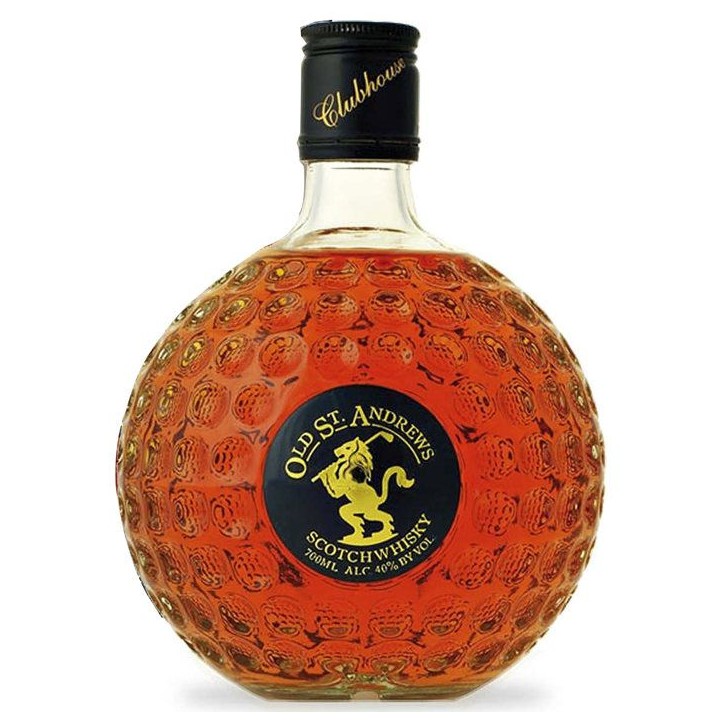 CLUBHOUSE Balle de Golfe O.S.A. - Blended Whisky - Ecosse avec étui 40% Alcool - 70 cl