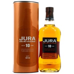 The Isle of Jura - 10 Ans - Single Malt Scotch Whisky avec étui 40,0%