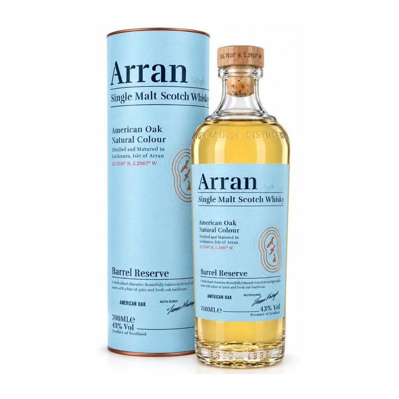 Arran - Barrel Reserve - Single Malt Scotch Whisky avec étui 43,0% Vo