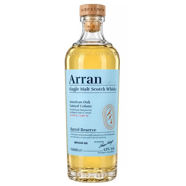 Arran - Barrel Reserve - Single Malt Scotch Whisky avec étui 43,0% Vol. - 70cl