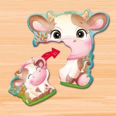 Jouer Apprendre Baby Bébés Animaux Pieces Sensitives - Jeu éducatif