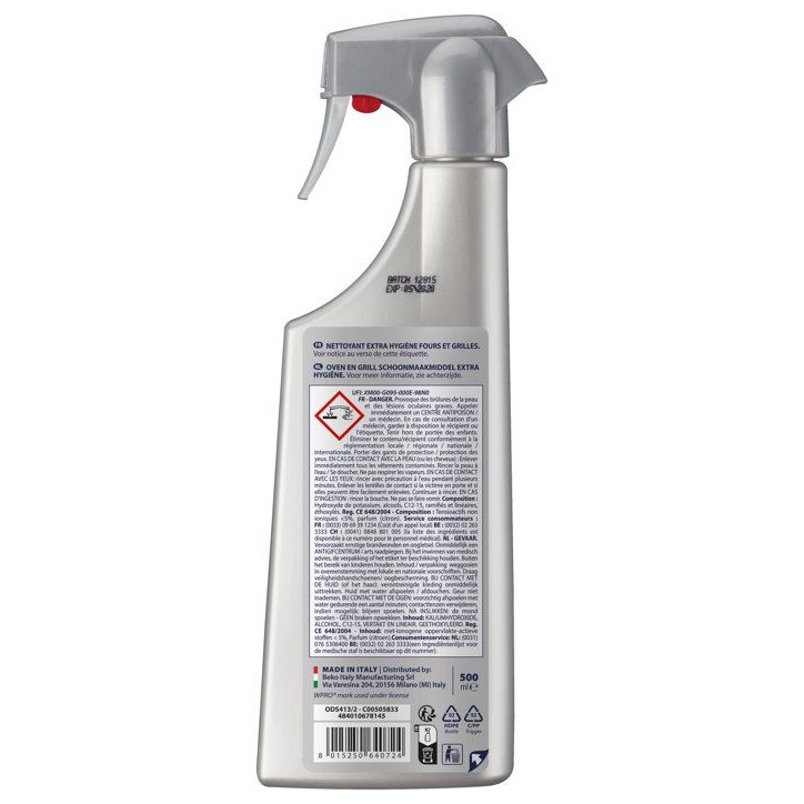 Tuyau gaz inox - WPRO - TBV150 - Propane/Butane - Anti-torsion - 1,5 m