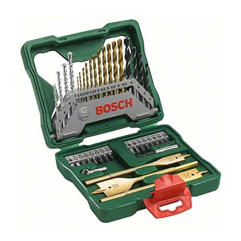 Coffret d'outils - BOSCH - X-Line - 40 pieces - Titane - Accessoires d Coffret d'outils - BOSCH - X-Line - 40 pieces - Titane - Accessoires d