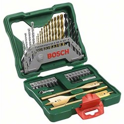 Coffret d'outils - BOSCH - X-Line - 40 pieces - Titane - Accessoires d