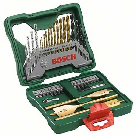 Coffret d'outils - BOSCH - X-Line - 40 pieces - Titane - Accessoires de bricolage