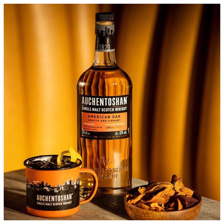 Auchentoshan American Oak Single Malt Scotch Whisky avec étui 40% vol | 70cl
