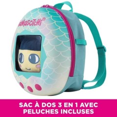 Sac a dos et sa Peluche 3 en 1 - BANDAI - Tamagotchi - 90779