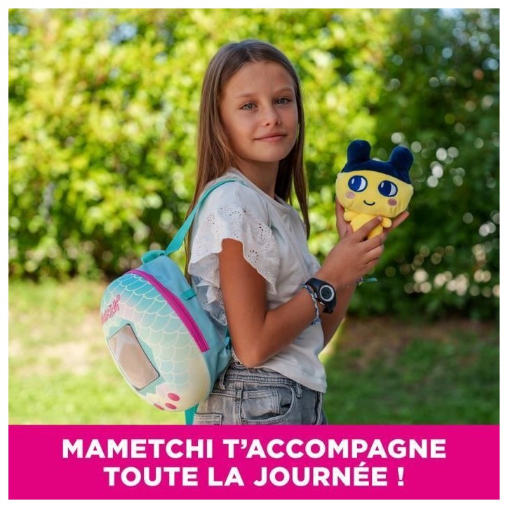 Sac a dos et sa Peluche 3 en 1 - BANDAI - Tamagotchi - 90779