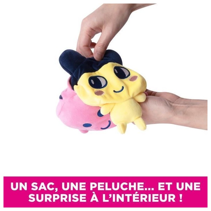 Sac a dos et sa Peluche 3 en 1 - BANDAI - Tamagotchi - 90779