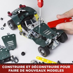 Cariolet Rétrofiction - BANDAI - Meccano - APM20102 - 5 Modeles