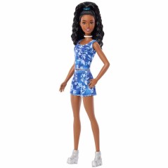 Poupée mannequin - Barbie - Fashionistas Short et Haut a Fleurs - Che