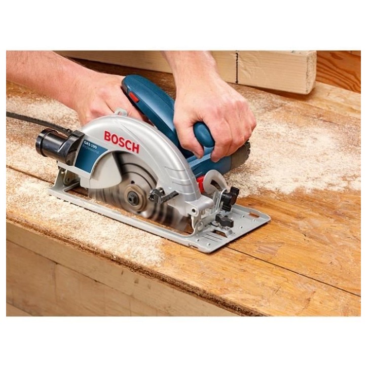 Scie circulaire Bosch Professional GKS 190, 1400W, diametre de lame de 190mm - 0601623000 Scie circulaire Bosch Professional GKS 190, 1400W, diametre de lame de 190mm - 0601623000