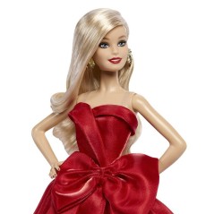 Poupée - BARBIE - Joyeuses Fetes Blonde JJX65 - Édition spéciale -