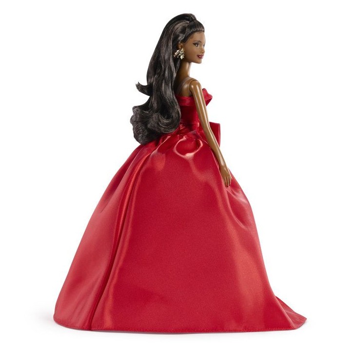 Poupée - BARBIE - Joyeuses Fetes Brune JJX66 - Édition spéciale - Tenue festive - Collection