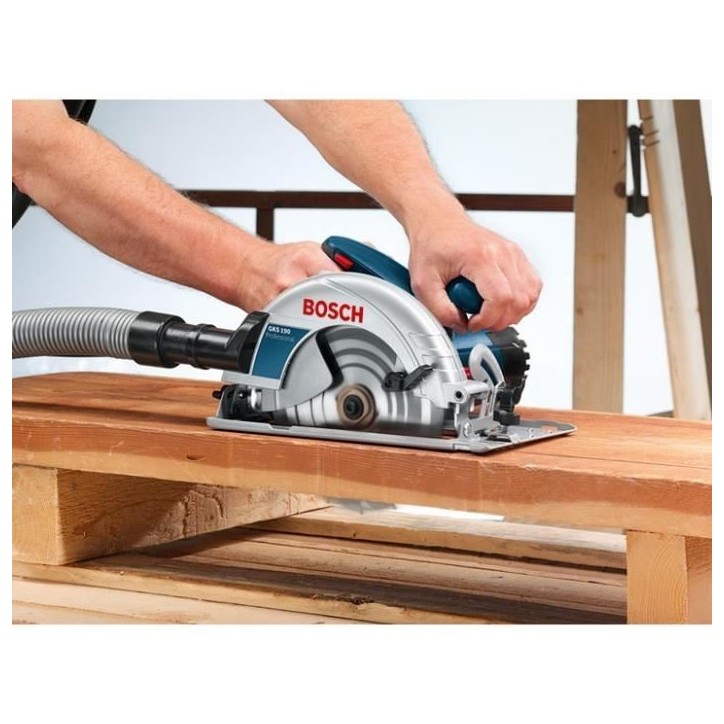 Scie circulaire Bosch Professional GKS 190, 1400W, diametre de lame de 190mm - 0601623000 Scie circulaire Bosch Professional GKS 190, 1400W, diametre de lame de 190mm - 0601623000