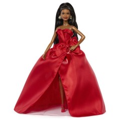Poupée - BARBIE - Joyeuses Fetes Brune JJX66 - Édition spéciale - T