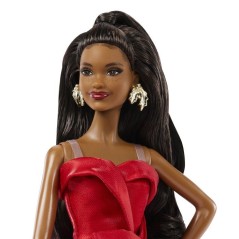 Poupée - BARBIE - Joyeuses Fetes Brune JJX66 - Édition spéciale - T