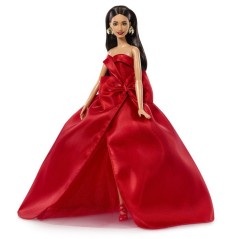 Poupée - BARBIE - Joyeuses Fetes Châtain JJX67 - Édition spéciale