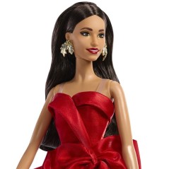 Poupée - BARBIE - Joyeuses Fetes Châtain JJX67 - Édition spéciale