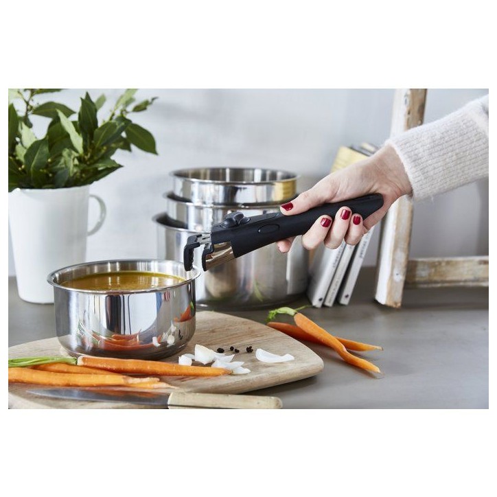 Casseroles - BAUMALU - Comete - Set 4 pieces - 14 a 20 cm - Manche amovible
