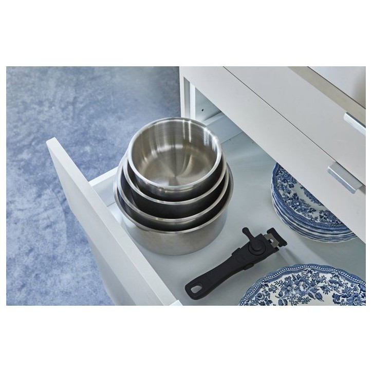 Casseroles - BAUMALU - Comete - Set 4 pieces - 14 a 20 cm - Manche amovible